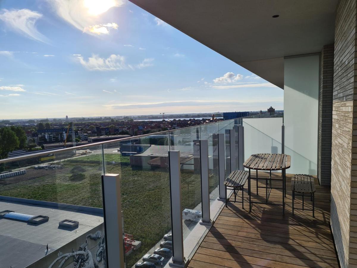 Central Park Tower Sea View Residence With Pool And Gym Ostend Luaran gambar