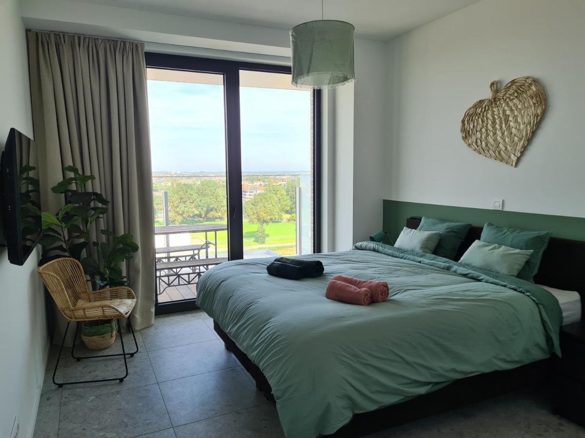 Central Park Tower Sea View Residence With Pool And Gym Ostend Luaran gambar